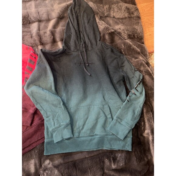 Hollister Sweatshirts Womens S Ombré Hoodies Logo Pullover Lot Of 2 casual - Picture 3 of 9